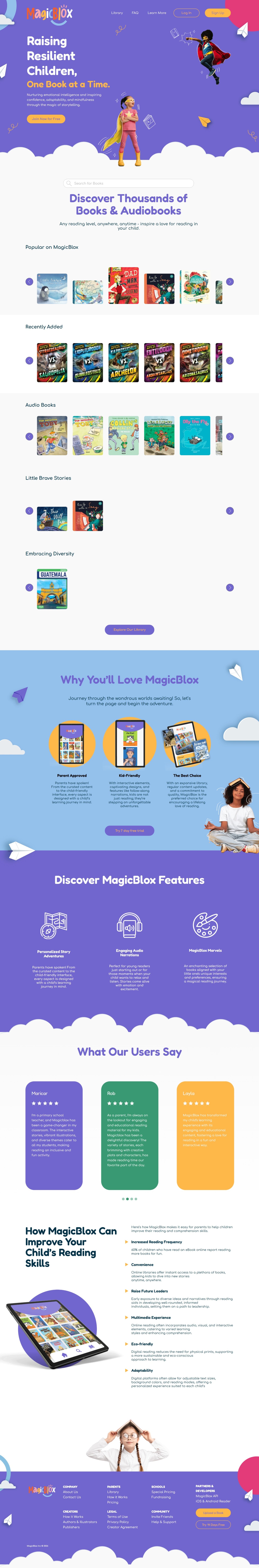 MagicBlox — Children's Digital Books